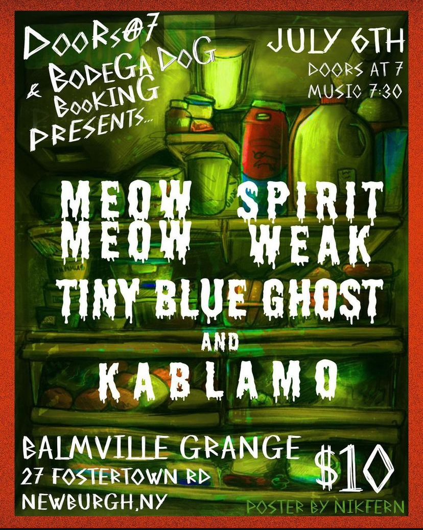 grange show with spirit weak poster